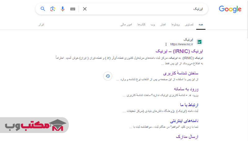 سایت ایرنیک